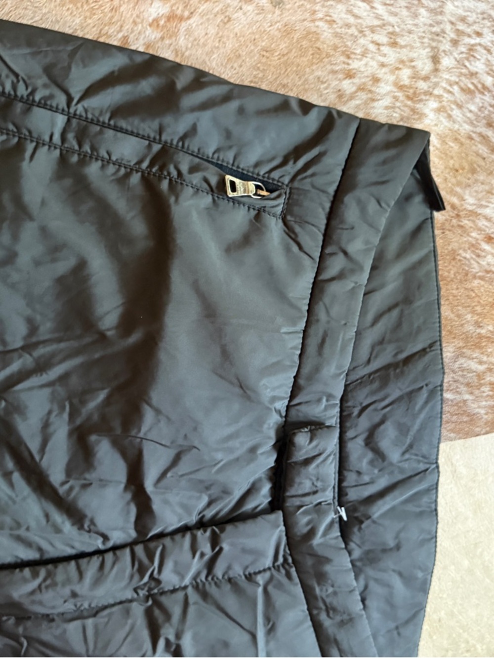 Prada Linea Rossa nylon ski pants black vintage - Picture 4 of 10